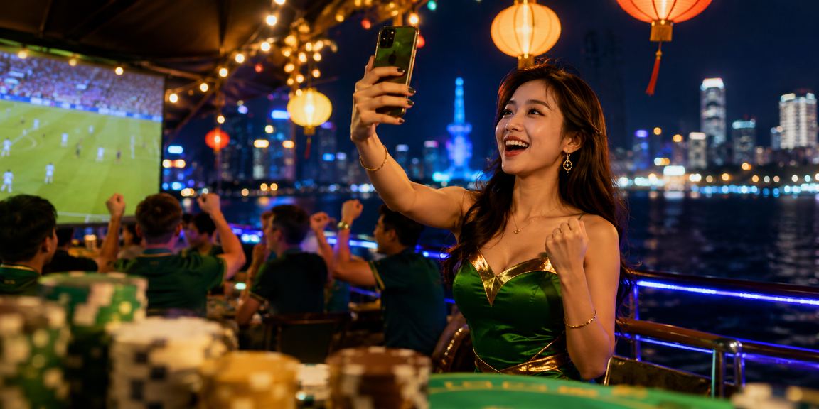 Người dùng Việt Nam trải nghiệm cá cược bóng đá trực tuyến ban đêm